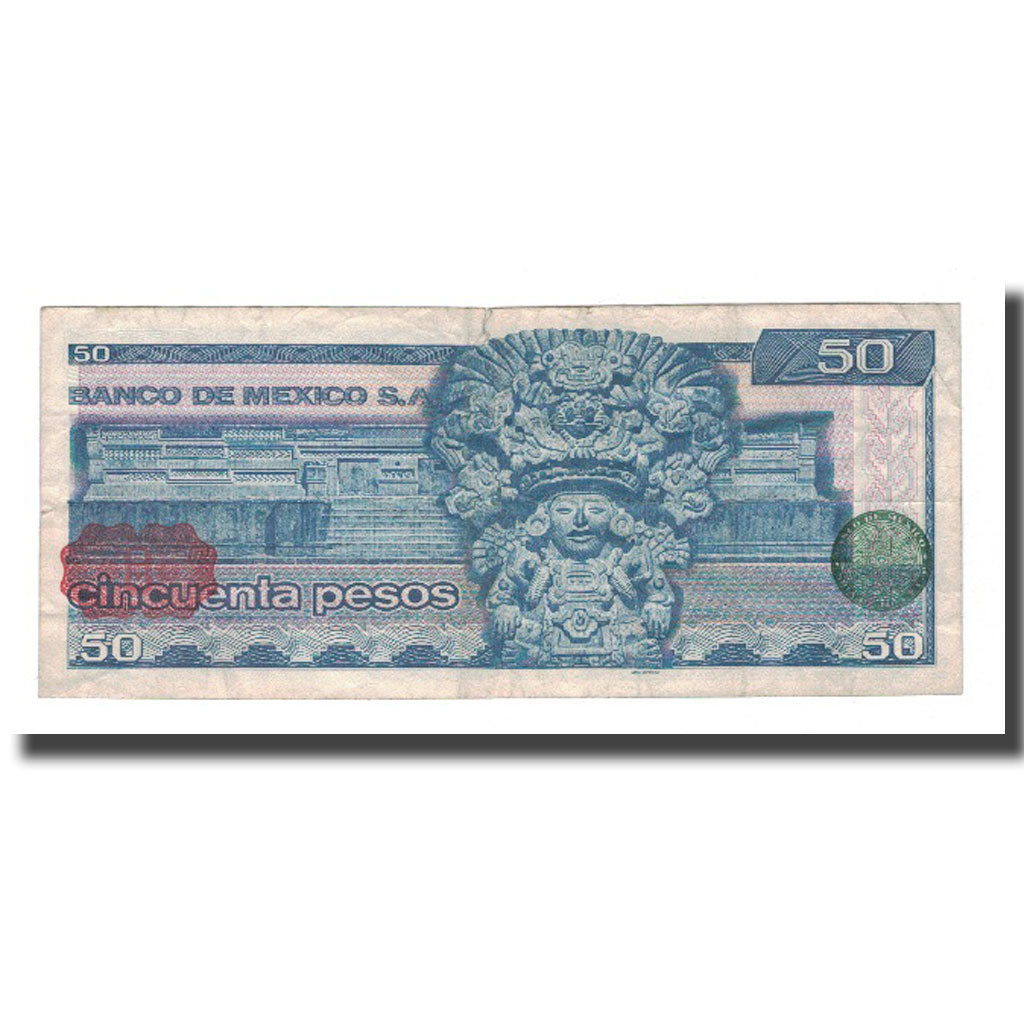 bancnota, 
  
  Mexic, 
  
  50 de pesos