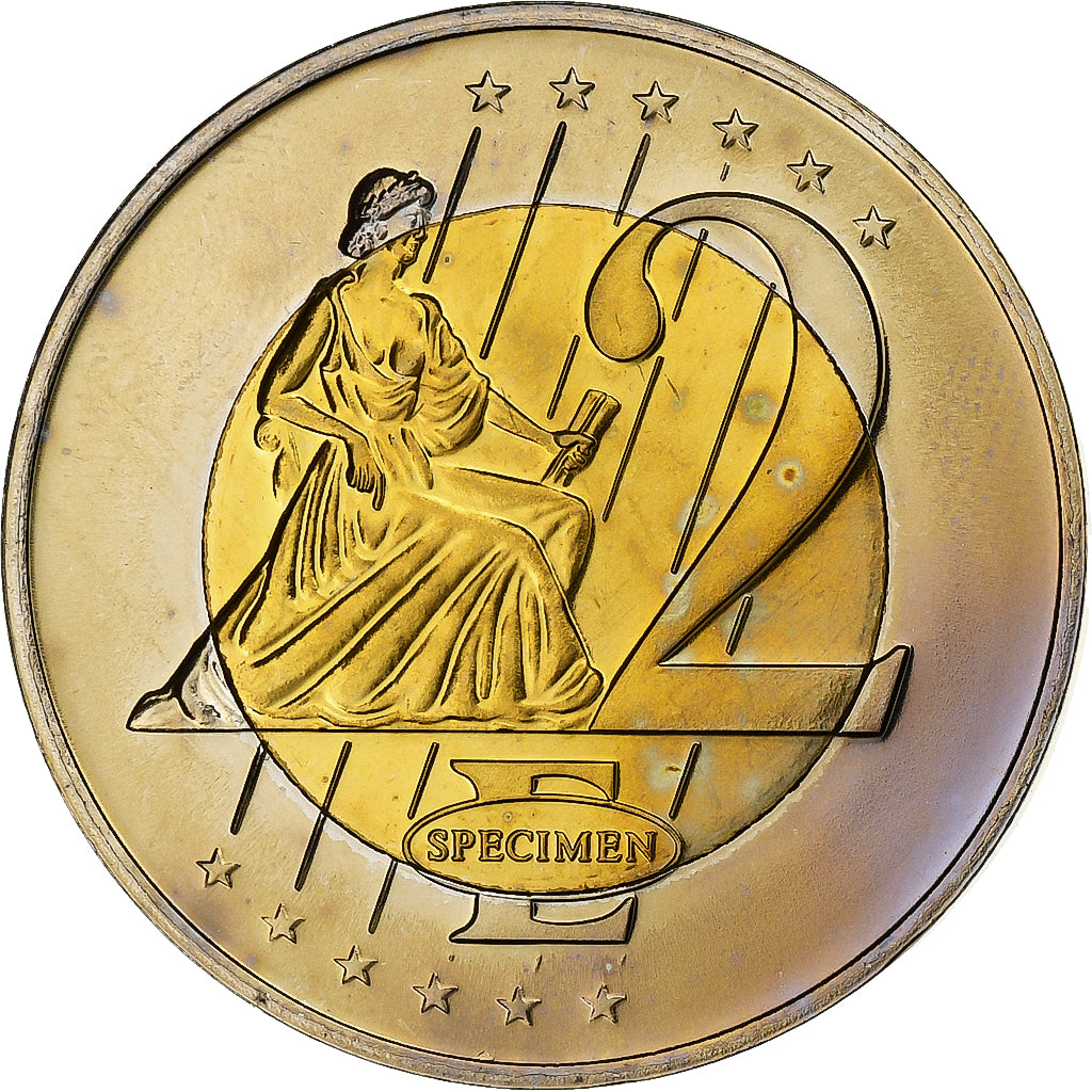 Slovenia, 
  
  2 euro, 
  
  monedă privată neoficială