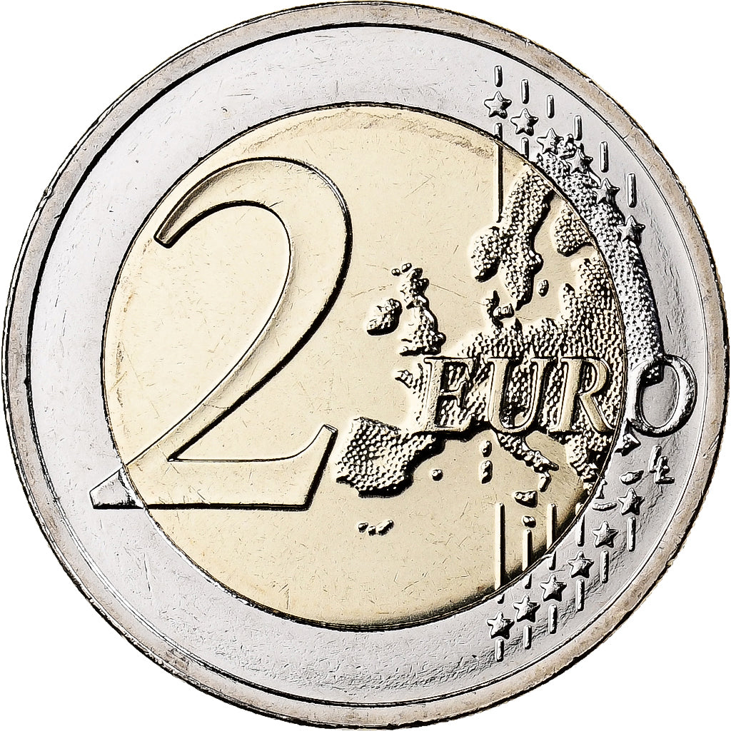 Estonia, 
  
  2 euro, 
  
  Colorat