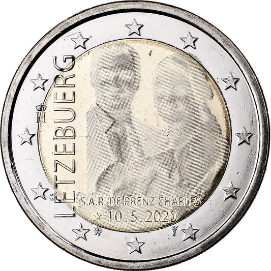 Luxemburg, 
  
  2 euro, 
  
  2020