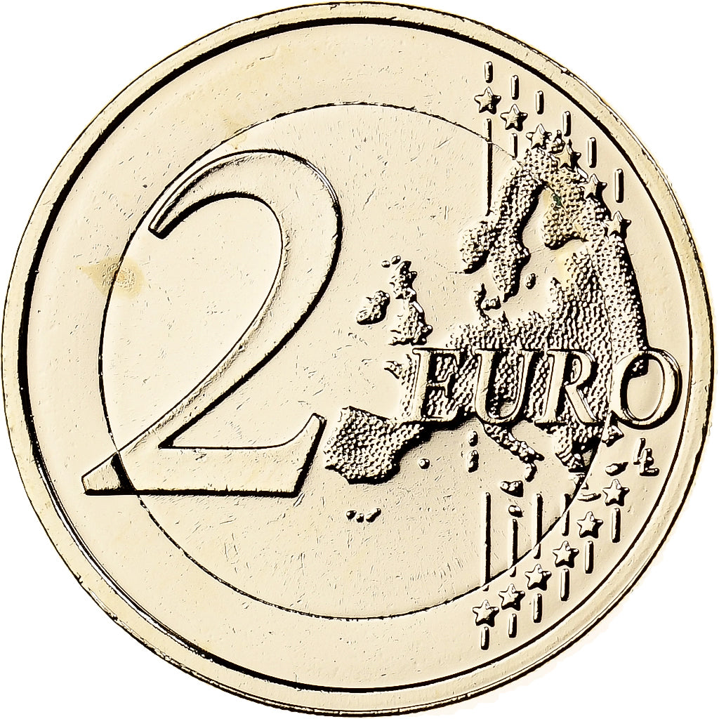 Germania, 
  
  2 euro, 
  
  Monede fantezie .Dorée