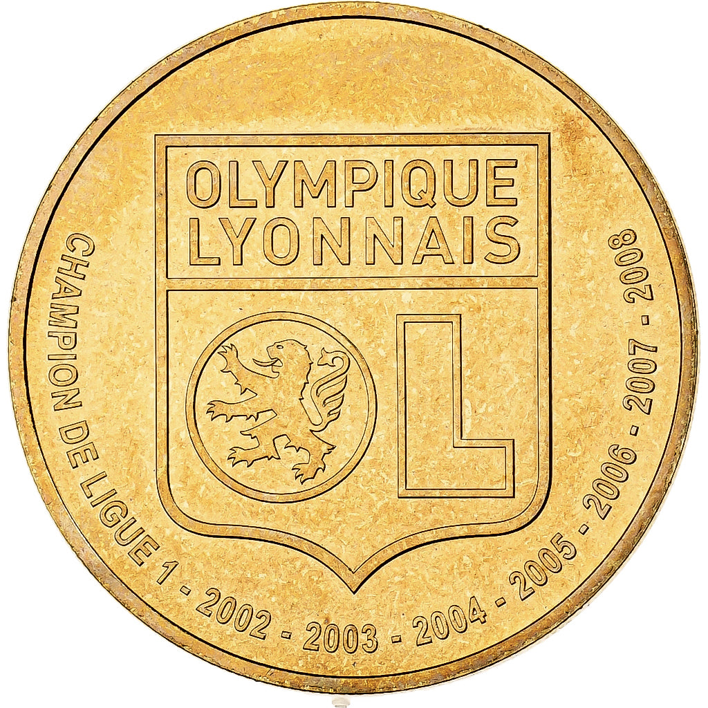 Franţa, 
  
  1-1/2 euro, 
  
  OLYMPIQUE LYONAIS