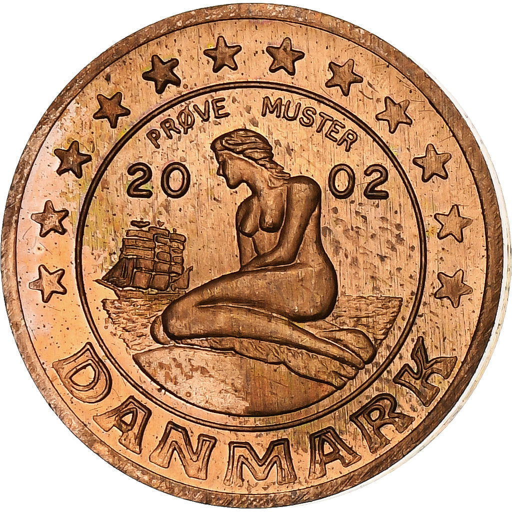 Danemarca, 
  
  2 cenți de euro, 
  
  2002