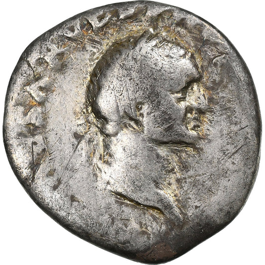 Vespasian, 
  
  Denariu, 
  
  Secolul I d.Hr