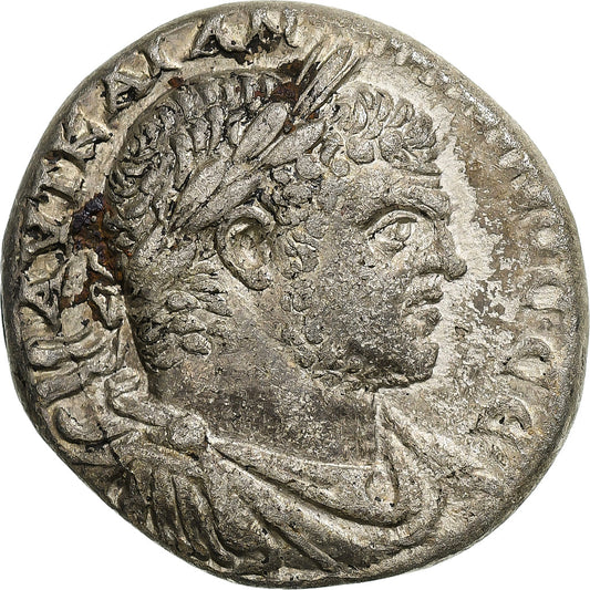 Fenicia, 
  
  Caracalla, 
  
  Tetradrahma