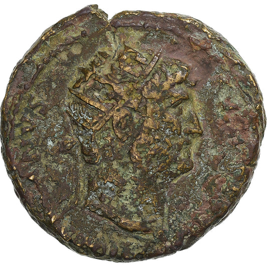 Hadrian, 
  
  Dupondius, 
  
  125-127