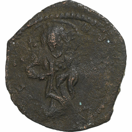 Constantin X, 
  
  cu Eudocia, 
  
  Follis