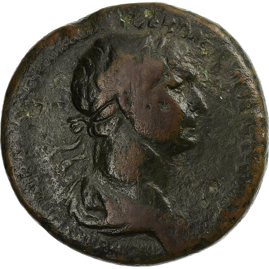 Traian, 
  
  Sestertius, 
  
  114-117