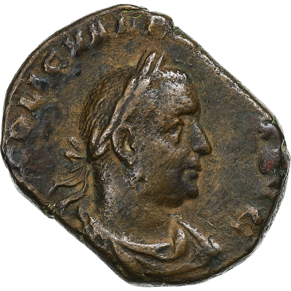 Valerian I, 
  
  Sestertius, 
  
  254