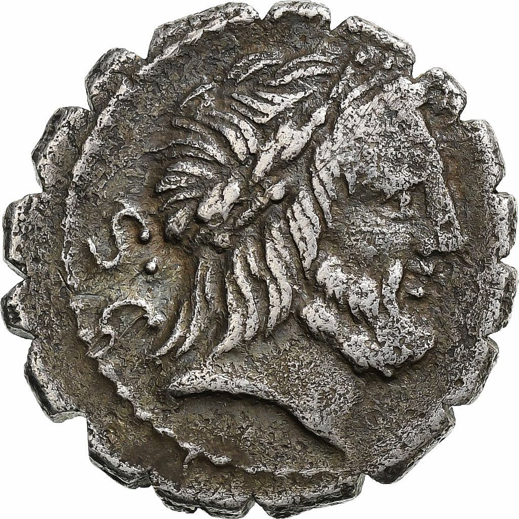 Antonia, 
  
  Denarius Serratus, 
  
  83-82 î.Hr