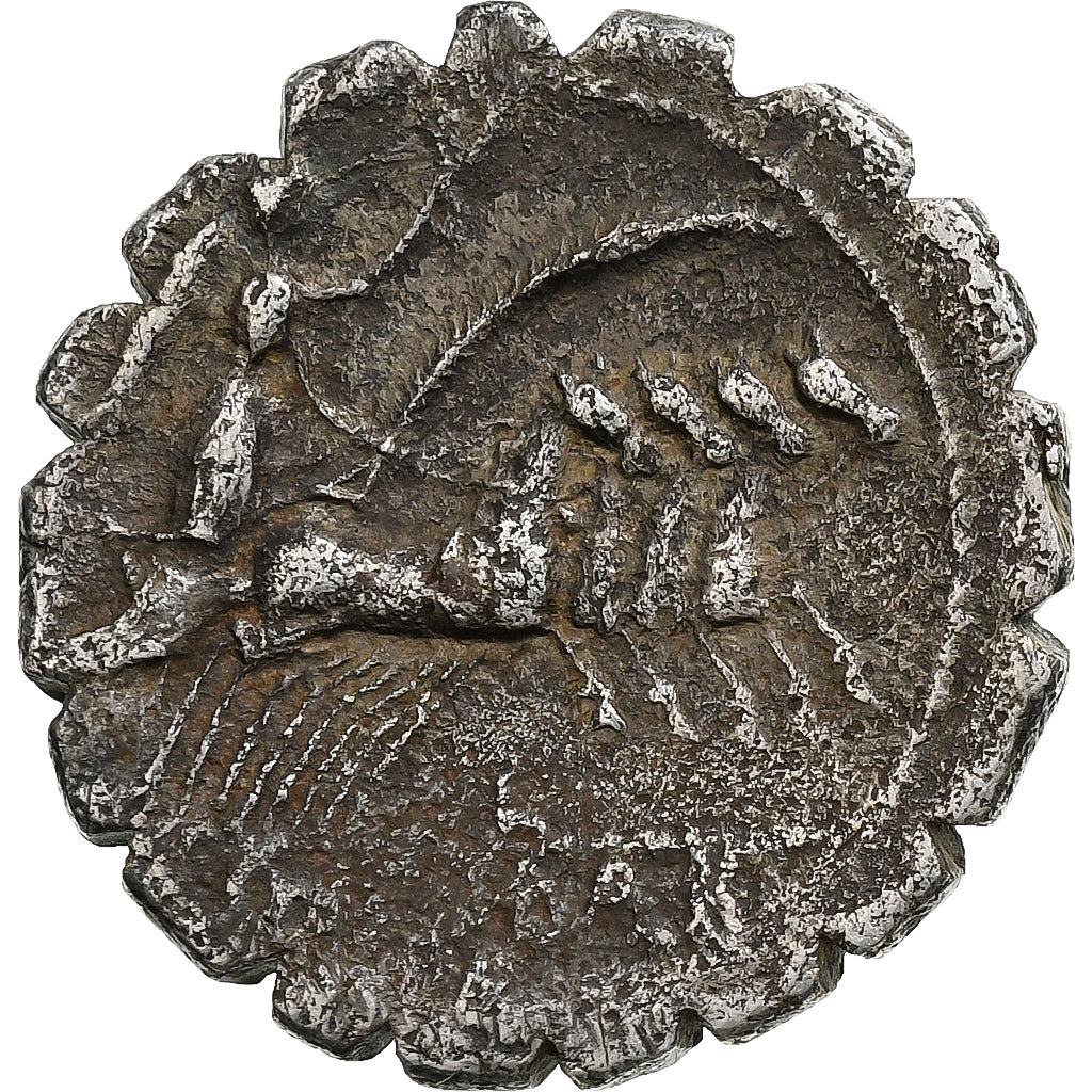 Antonia, 
  
  Denarius Serratus, 
  
  83-82 î.Hr