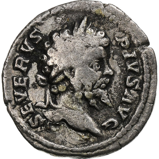 Septimius Severus, 
  
  Denariu, 
  
  202