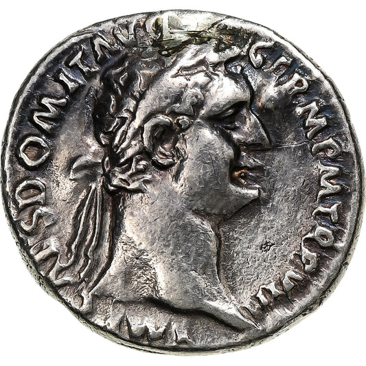 Domitian, 
  
  Denariu, 
  
  88-89