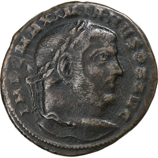 Galerius, 
  
  Follis, 
  
  306-307