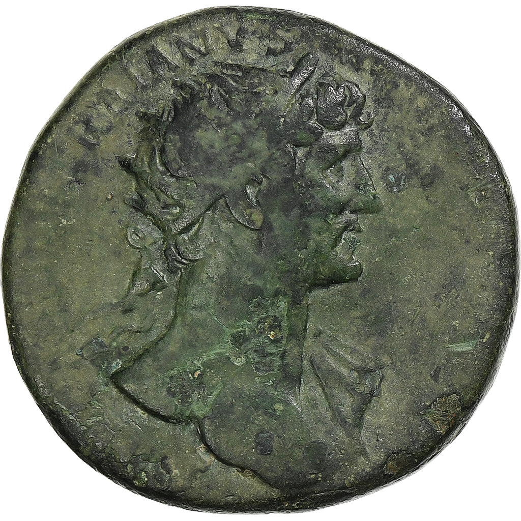 Hadrian, 
  
  Dupondius, 
  
  118