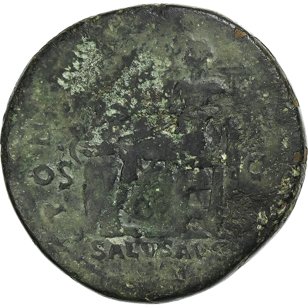 Hadrian, 
  
  Dupondius, 
  
  118