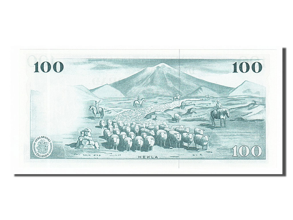 bancnota, 
  
  Islanda, 
  
  100 de coroane