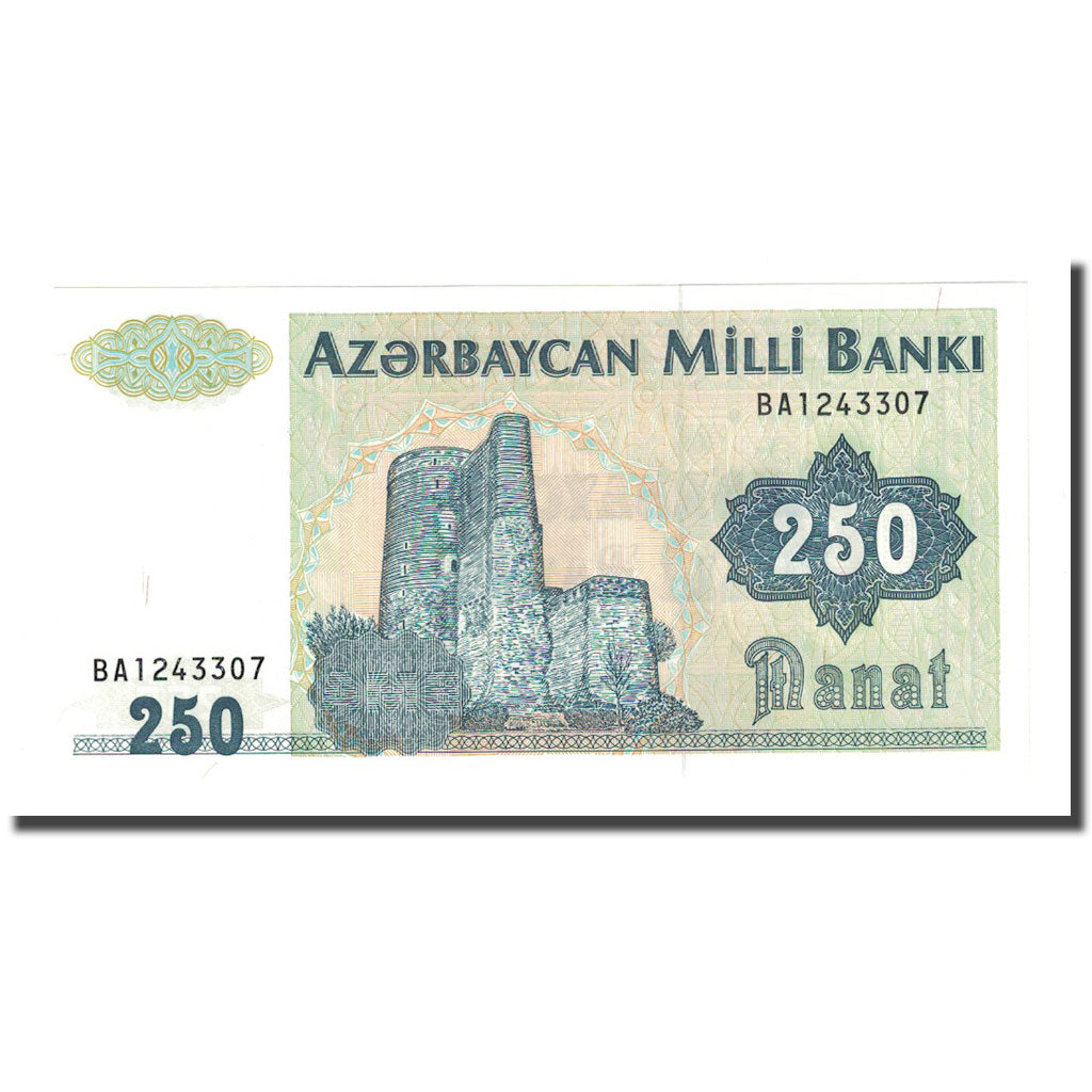 bancnota, 
  
  Azerbaidjan, 
  
  250 Manat