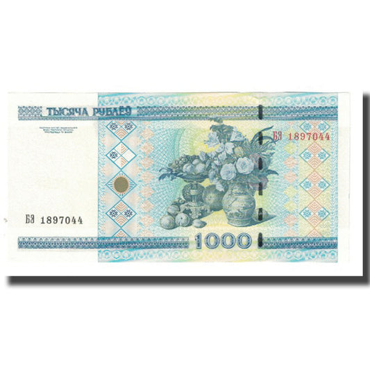 bancnota, 
  
  Bielorusia, 
  
  1000 de ruble