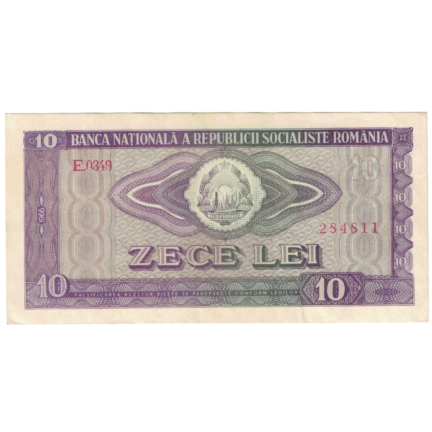 bancnota, 
  
  România, 
  
  10 lei