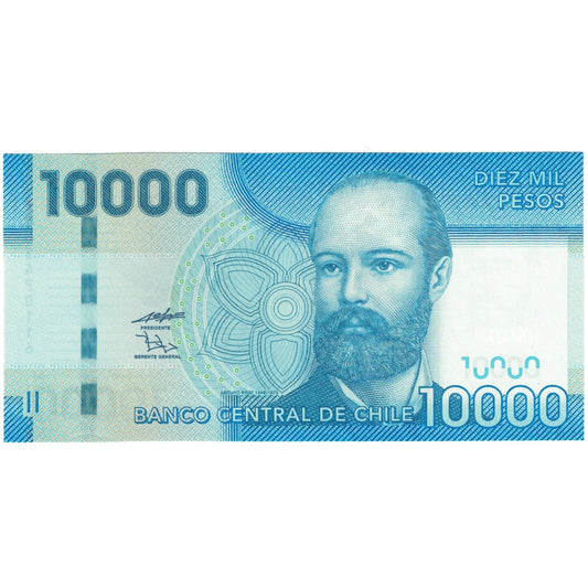 bancnota, 
  
  Chile, 
  
  10