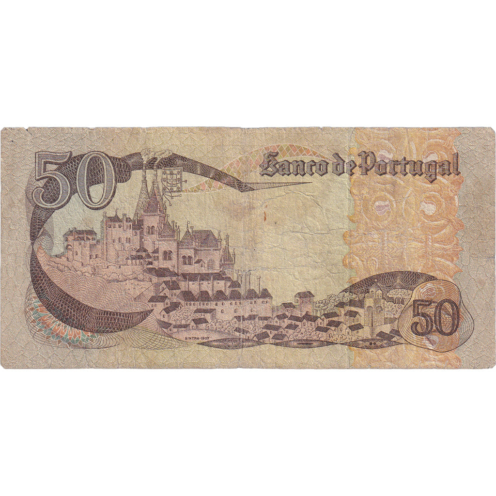 bancnota, 
  
  Portugalia, 
  
  50 de scude