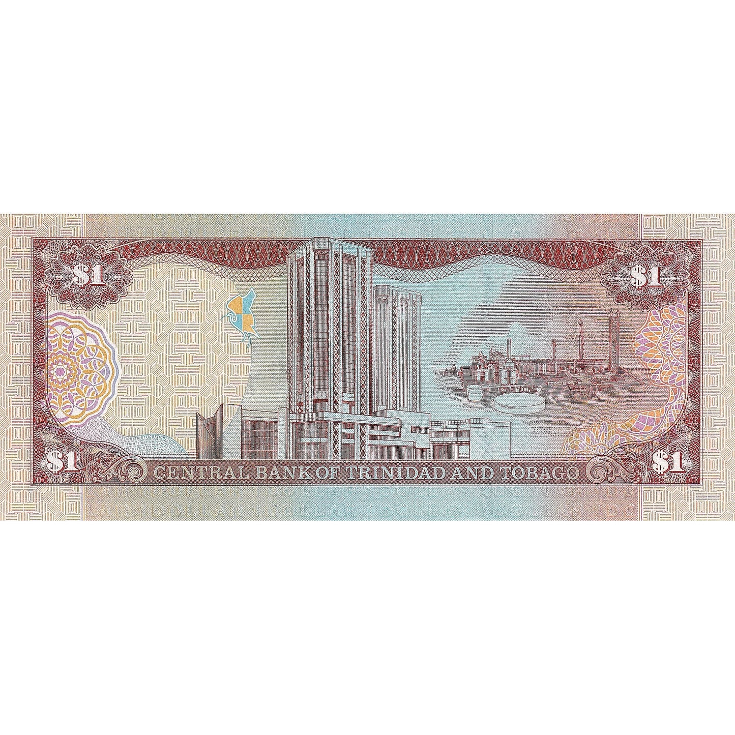 bancnota, 
  
  Trinidad și Tobago, 
  
  1 dolar