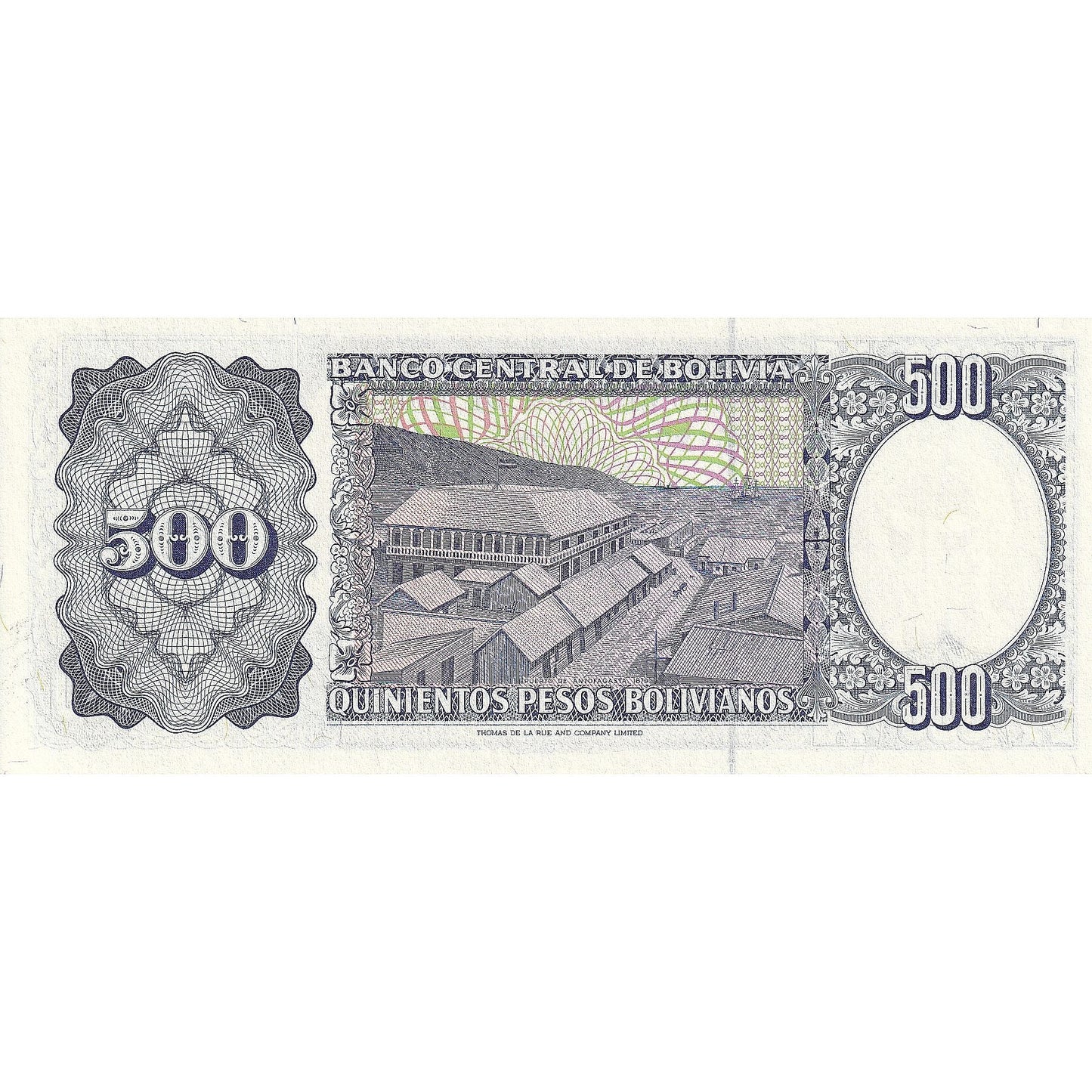 Bolivia, 
  
  500 de pesos boliviani, 
  
  1981-06-01