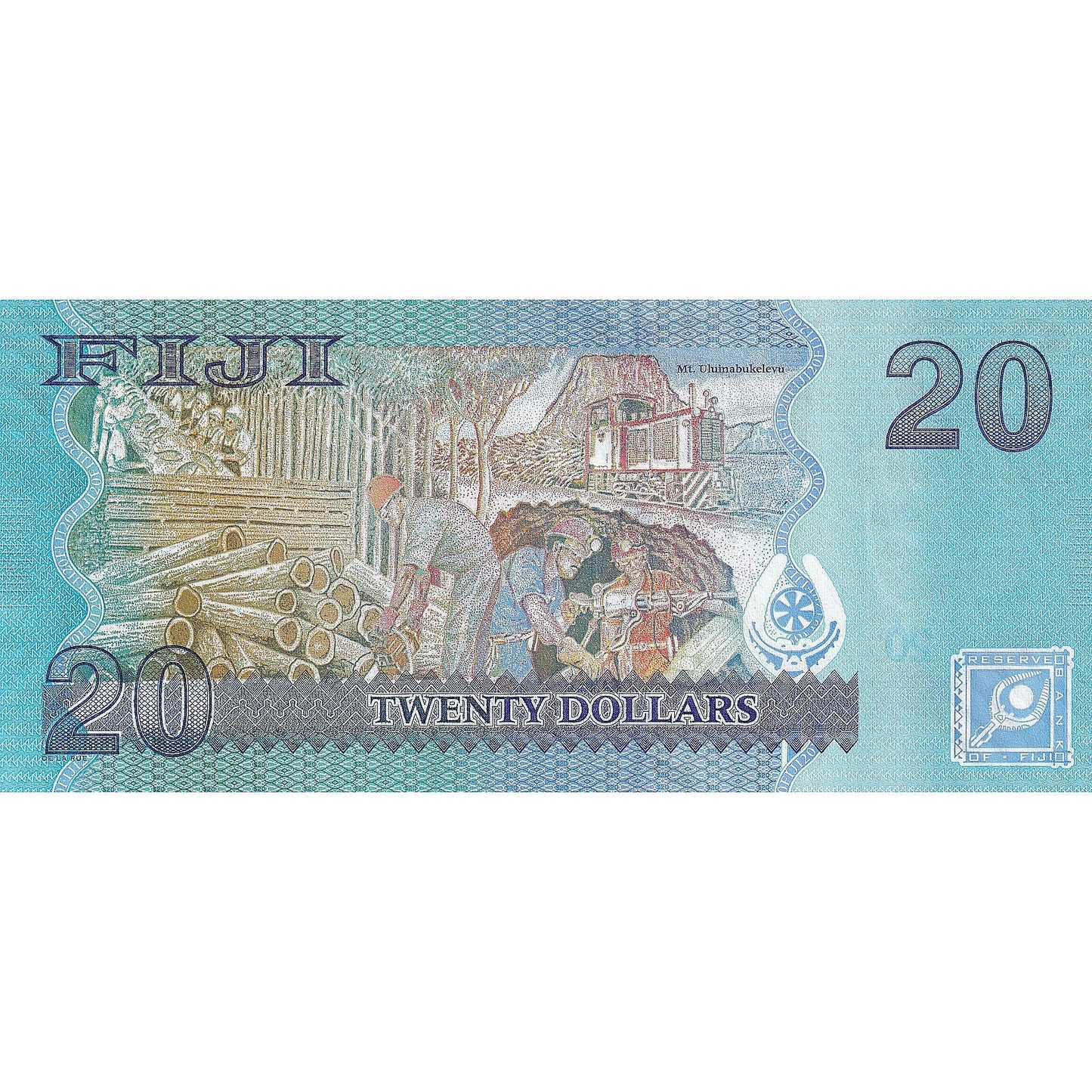 Fiji, 
  
  20 de dolari, 
  
  2013