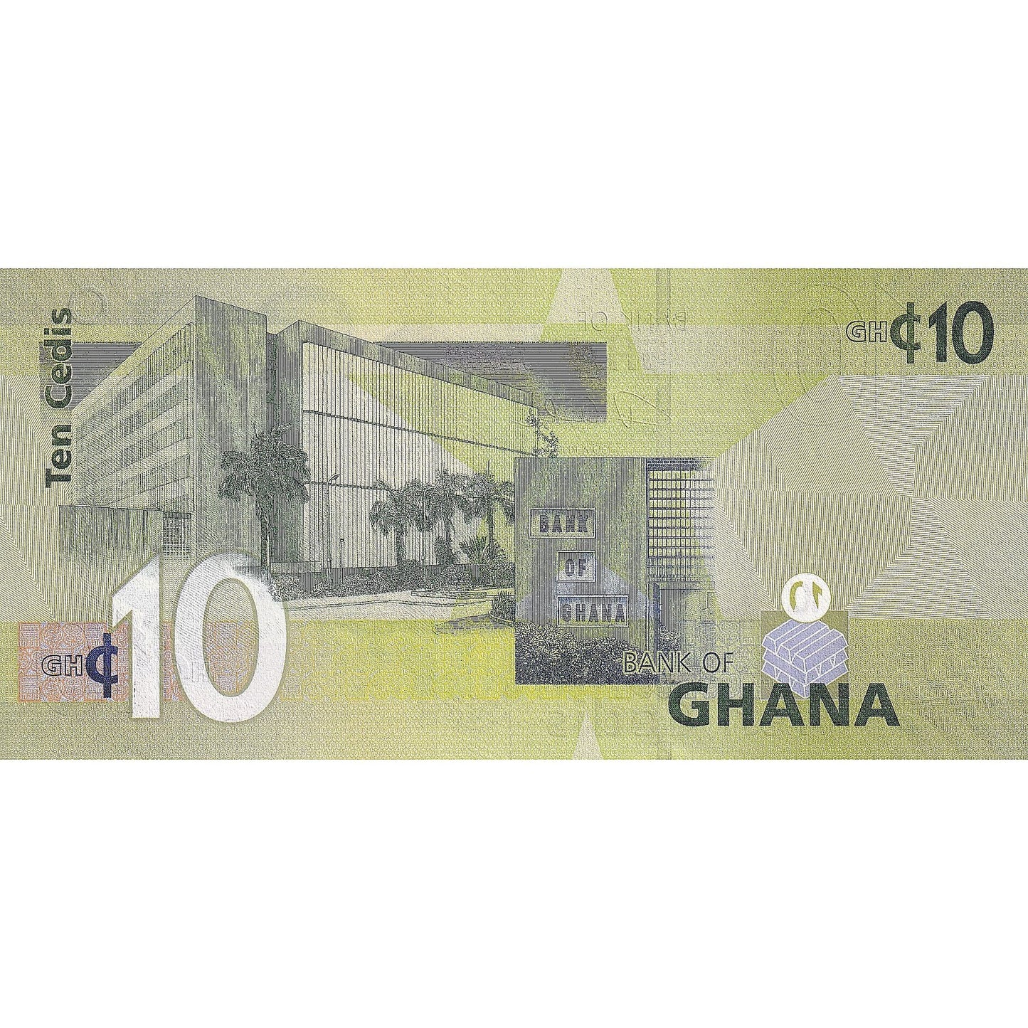 Ghana, 
  
  10 Cedi, 
  
  2007