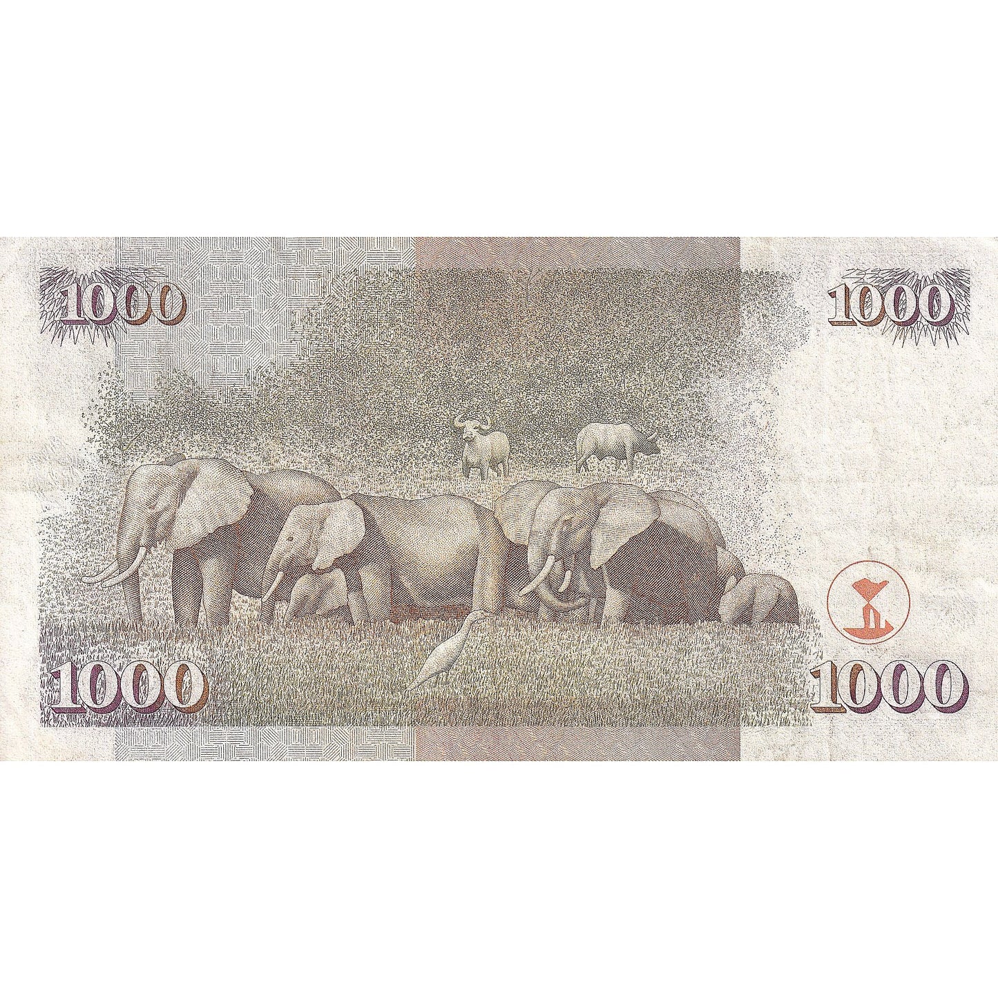 Kenya, 
  
  1000 de șilingi, 
  
  1994