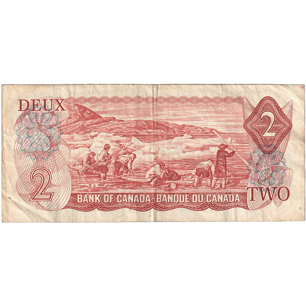 Canada, 
  
  2 dolari, 
  
  1974