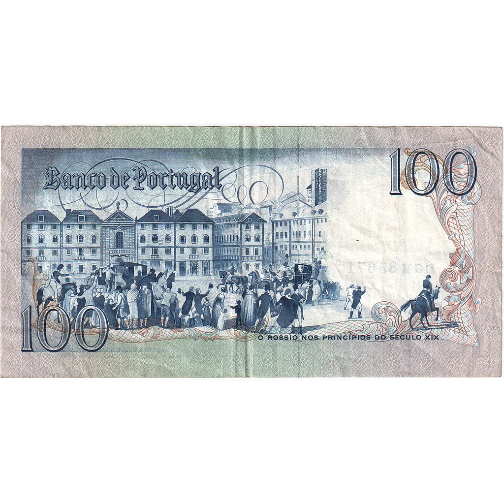 Portugalia, 
  
  100 de escudo, 
  
  1984