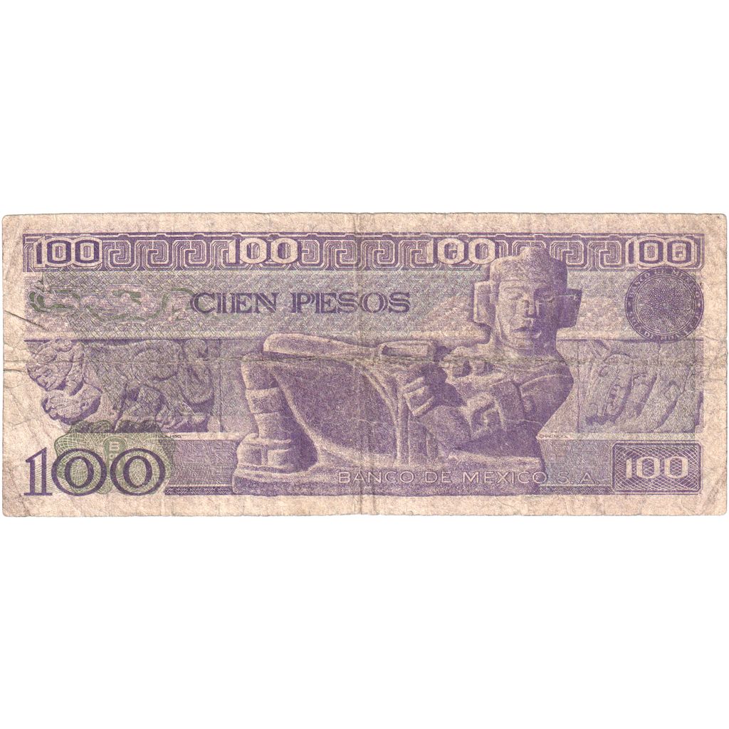 Mexic, 
  
  100 de pesos, 
  
  1981-01-27