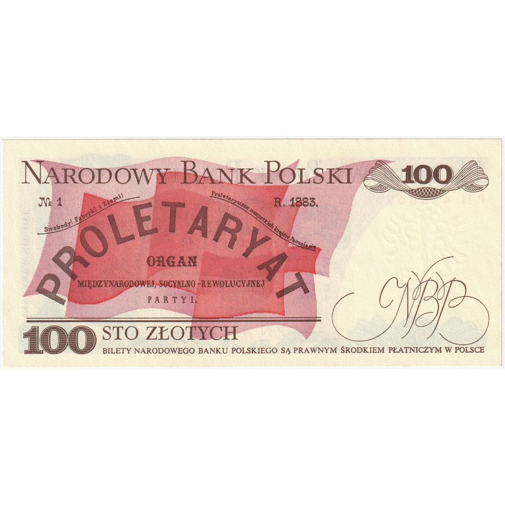 Polonia, 
  
  100 de zlotici, 
  
  1988-05-01