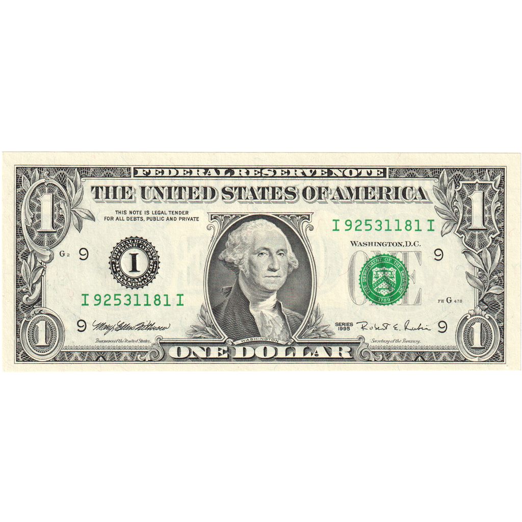 Statele Unite, 
  
  Un dolar, 
  
  UNC(63)