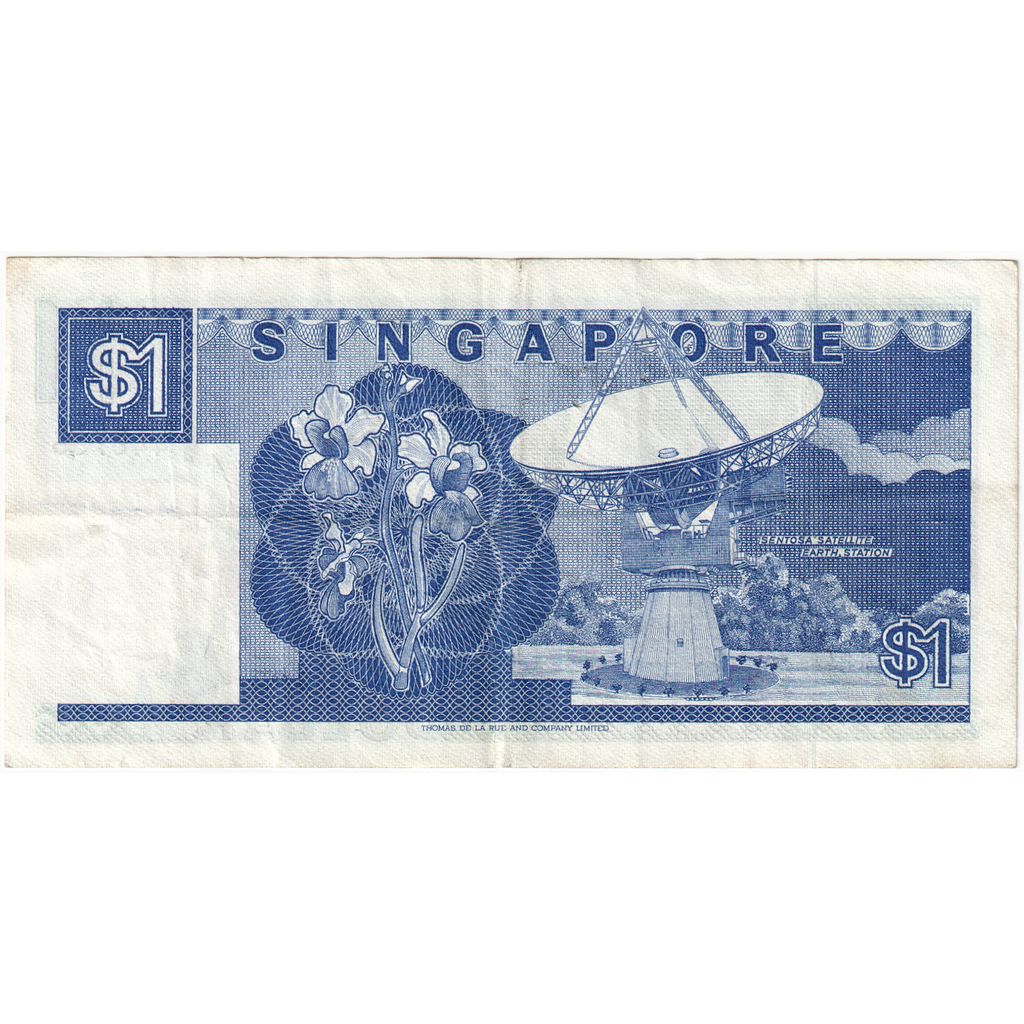 Singapore, 
  
  1 dolar, 
  
  EF(40-45)