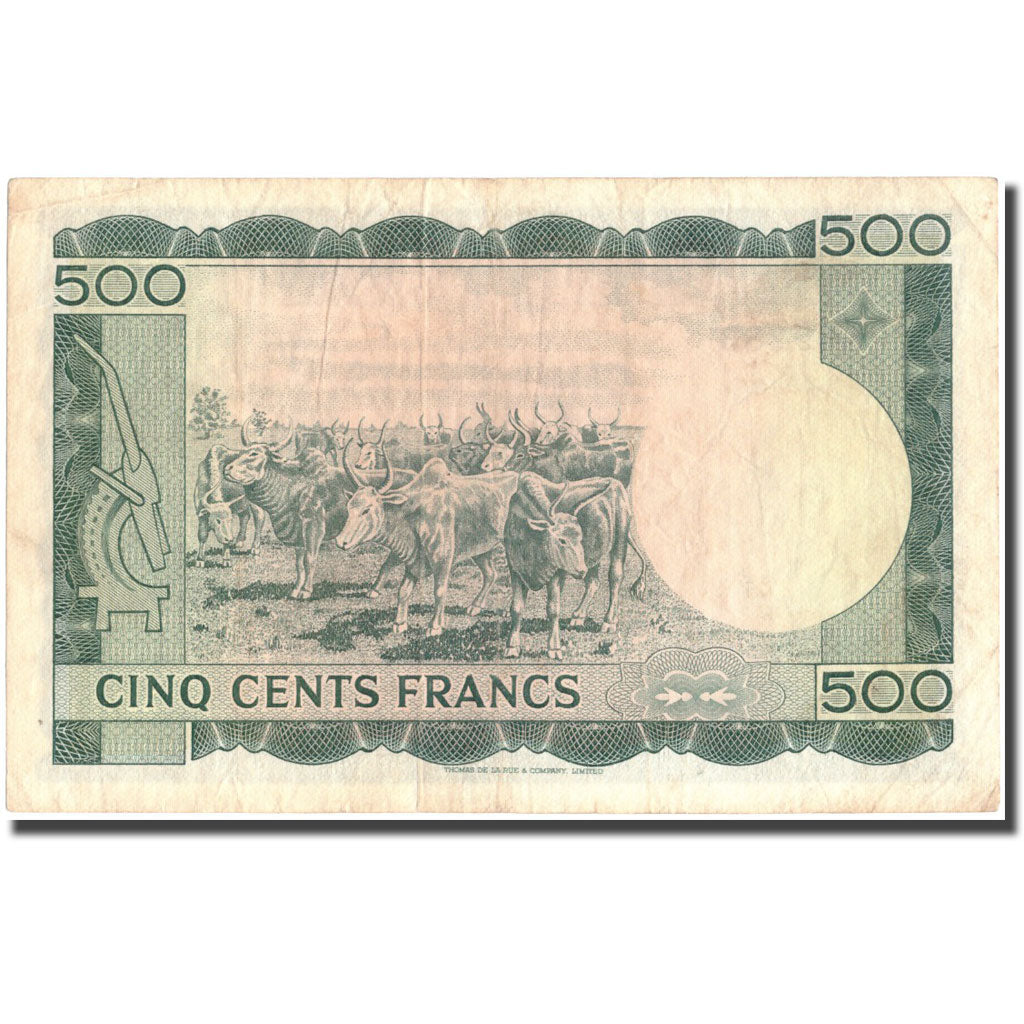 bancnota, 
  
  Mali, 
  
  500 de franci