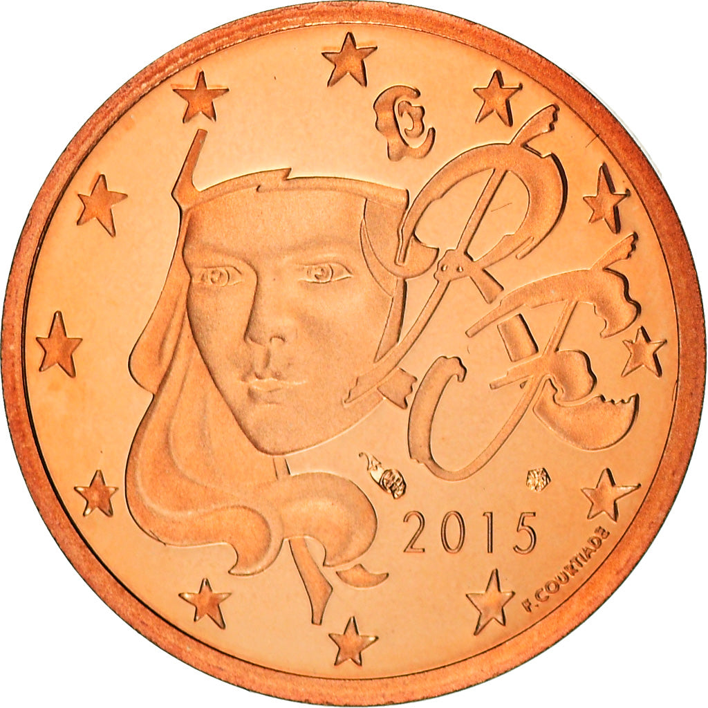 Franţa, 
  
  2 cenți de euro, 
  
  2015