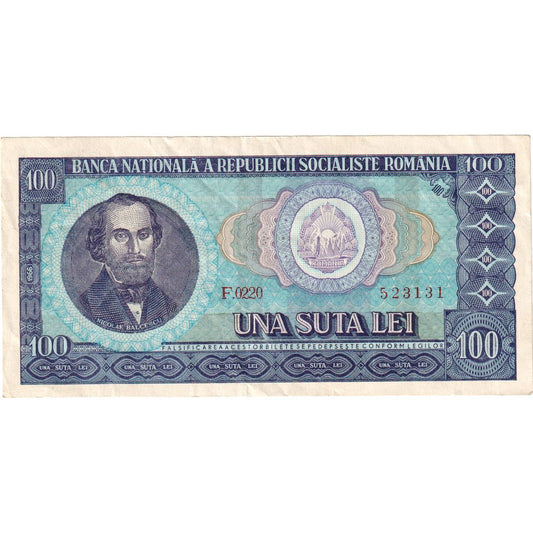 România, 
  
  100 lei, 
  
  EF(40-45)