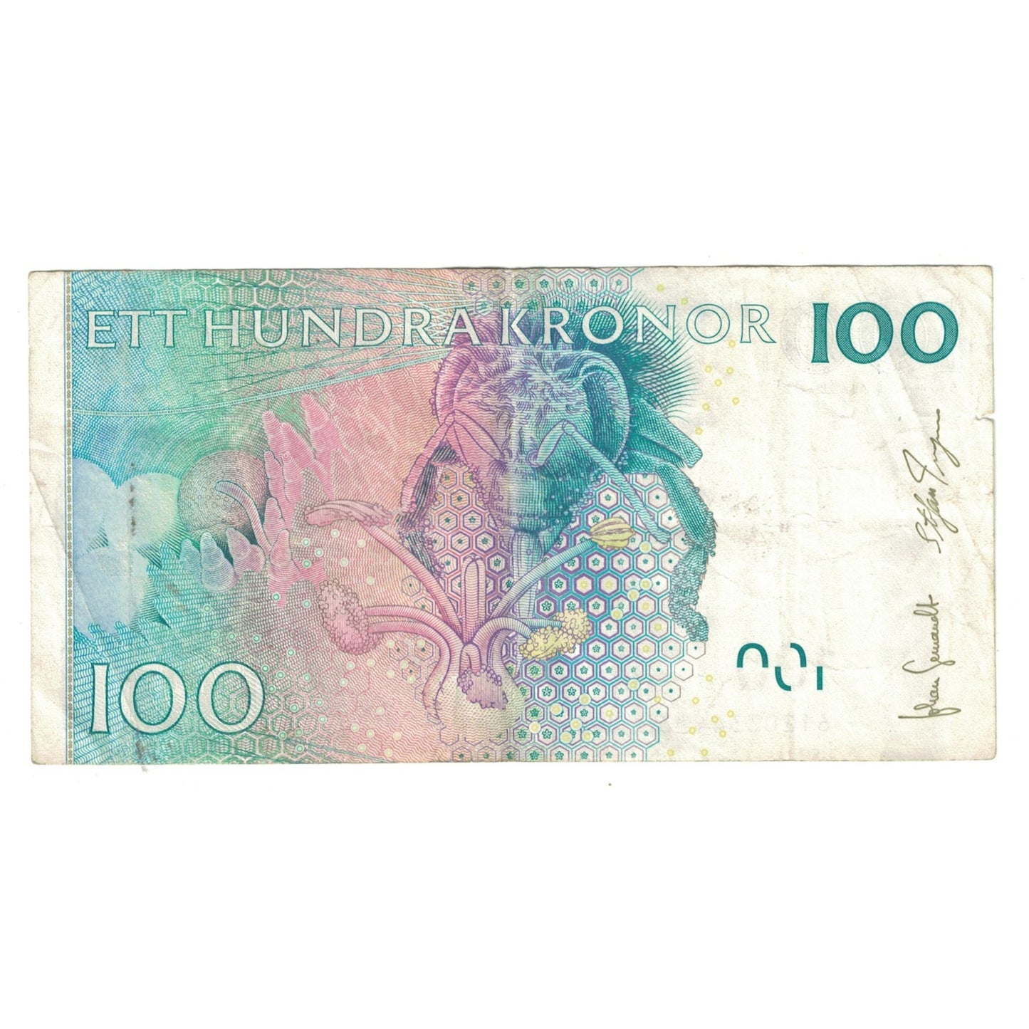 bancnota, 
  
  Suedia, 
  
  100 de coroane