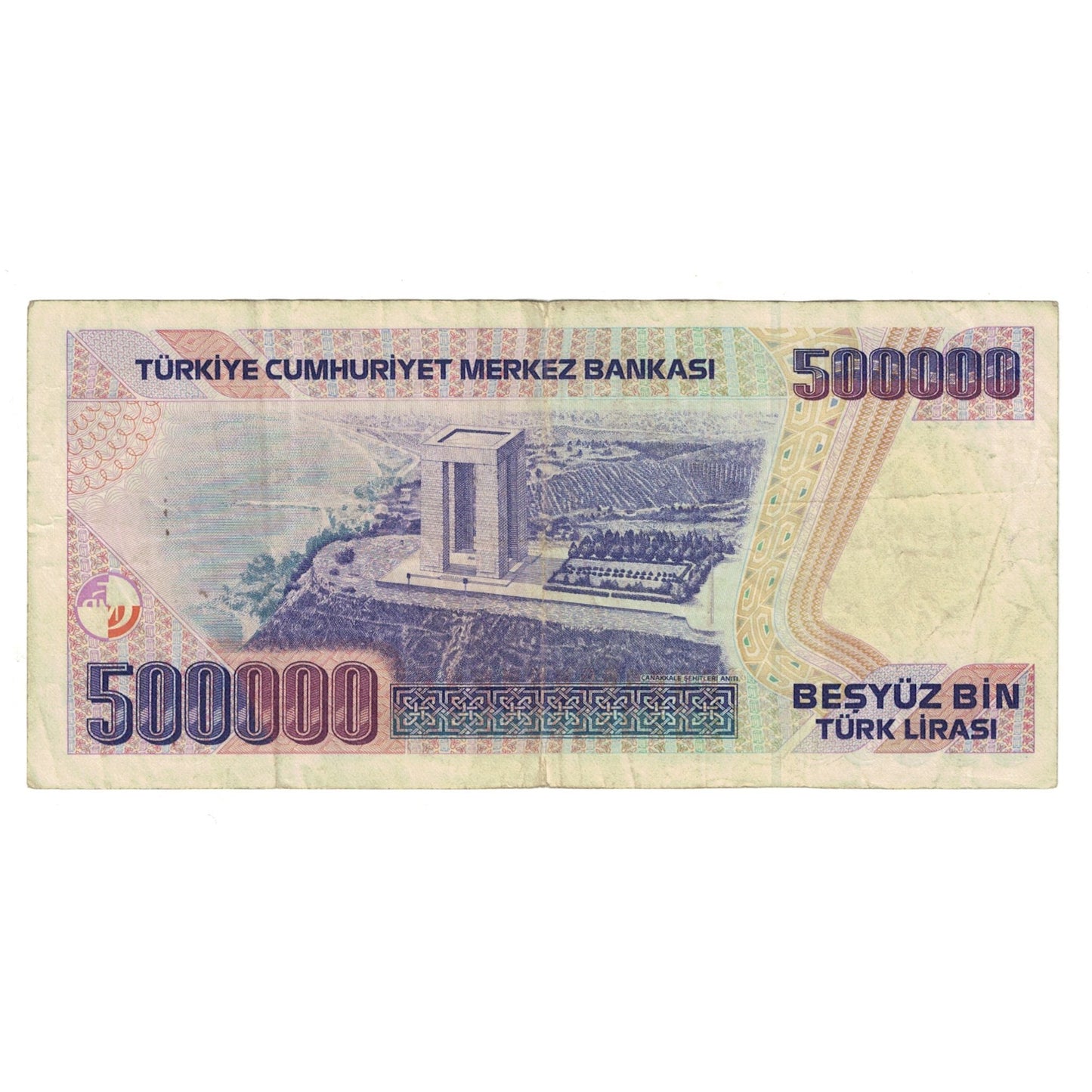 bancnota, 
  
  Curcan, 
  
  500