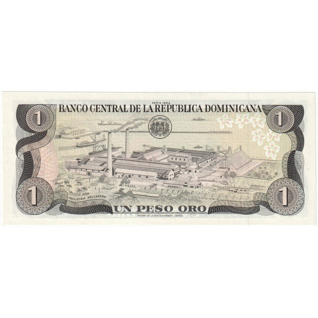 Republica Dominicană, 
  
  1 peso oro, 
  
  KM:126b