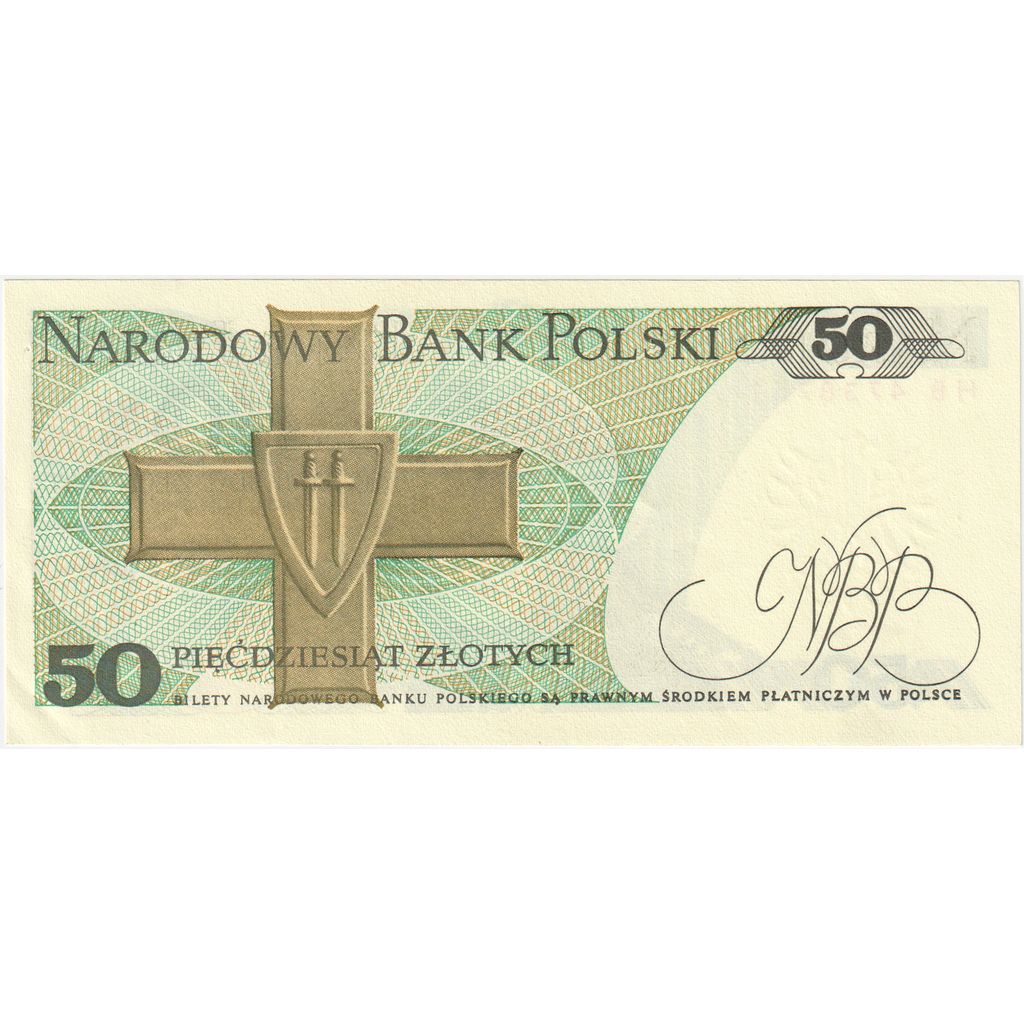 Polonia, 
  
  50 de zlotici, 
  
  1988