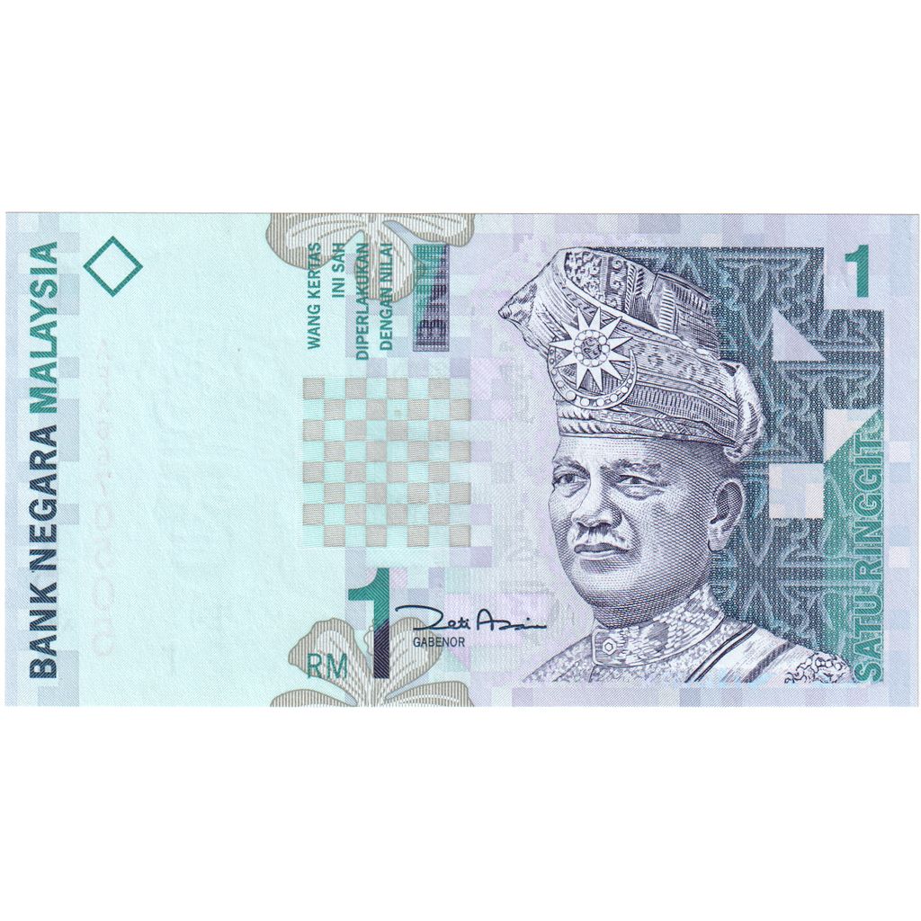 Malaezia, 
  
  1 ringgit, 
  
  UNC(65-70)