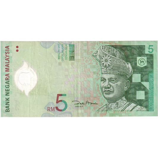 Malaezia, 
  
  5 Ringgit, 
  
  AU(55-58)