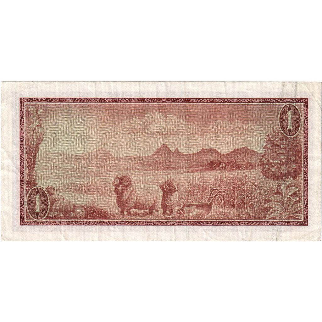 Africa de Sud, 
  
  1 rand, 
  
  EF(40-45)