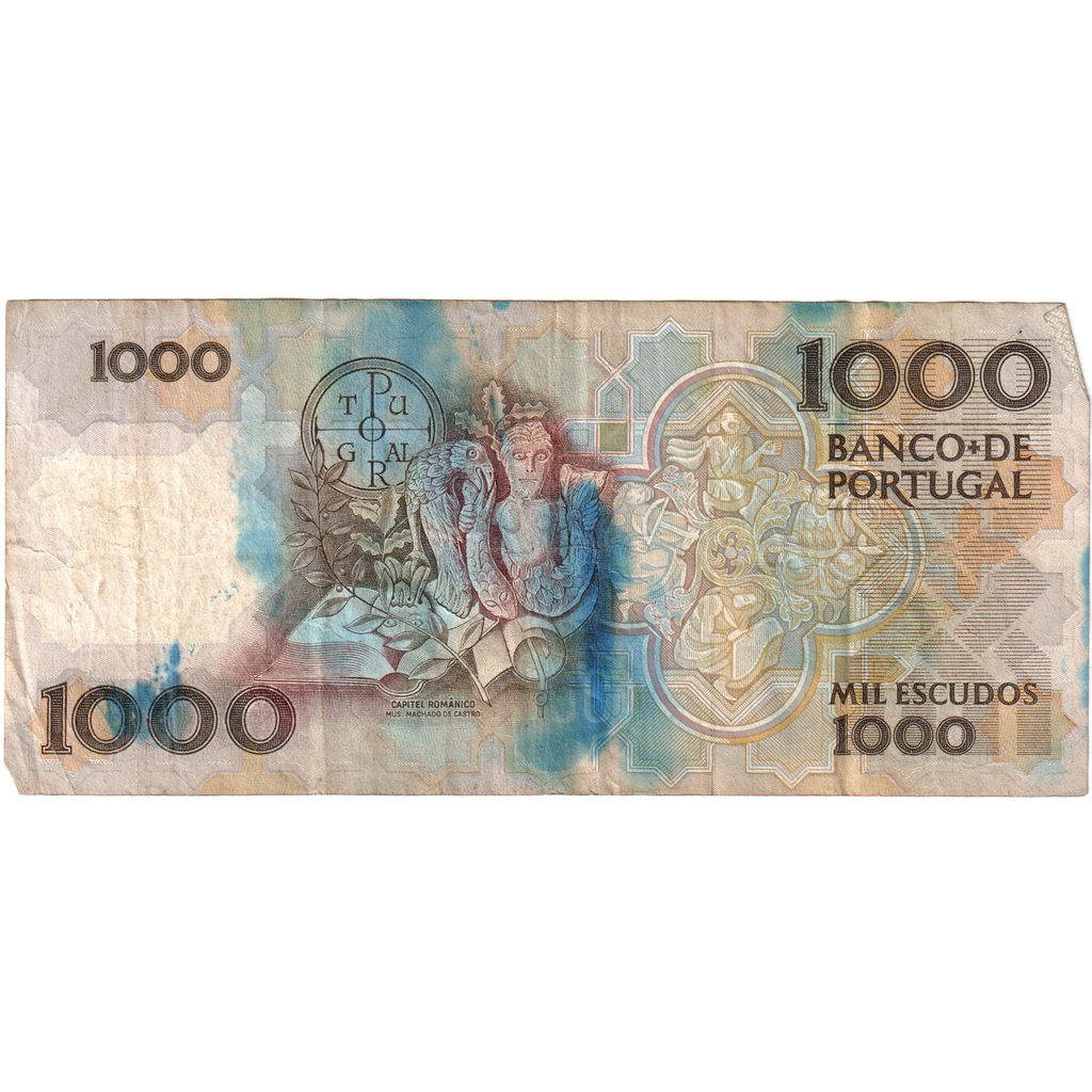 Portugalia, 
  
  1000 de escudo, 
  
  1988-12-22