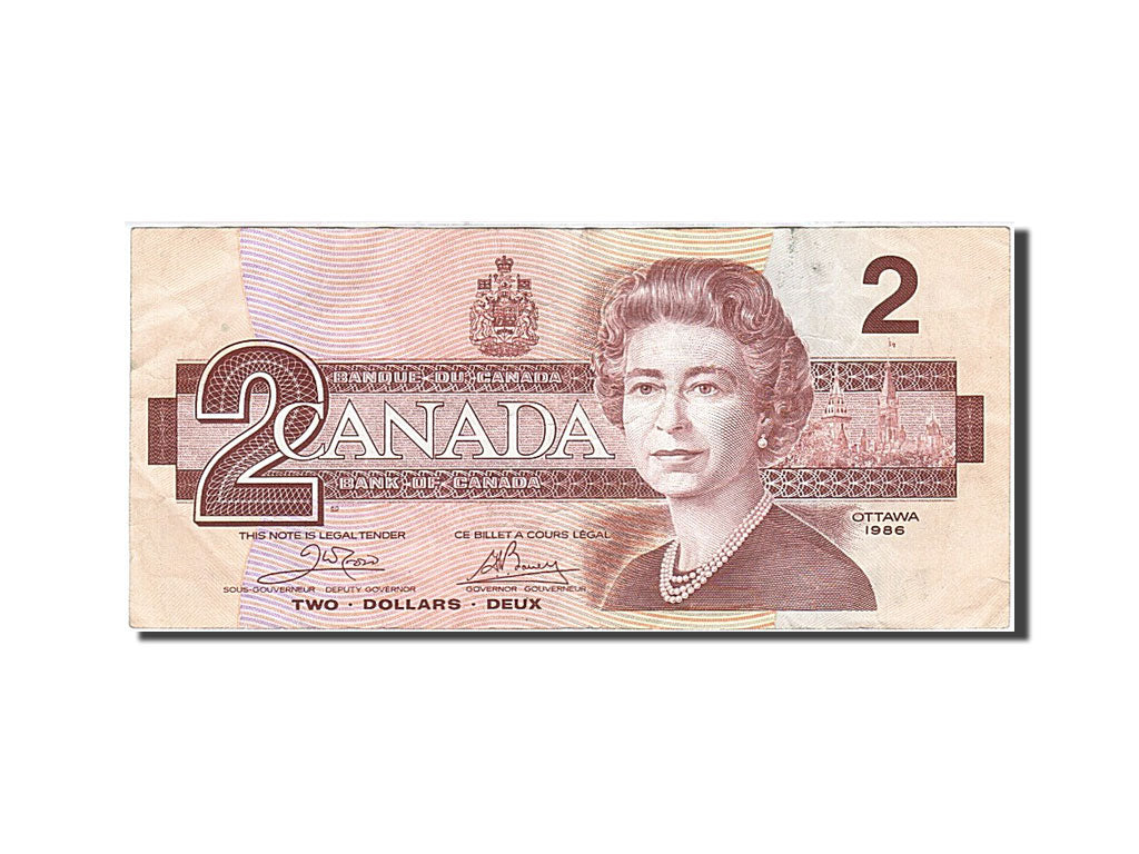 bancnota, 
  
  Canada, 
  
  2 dolari