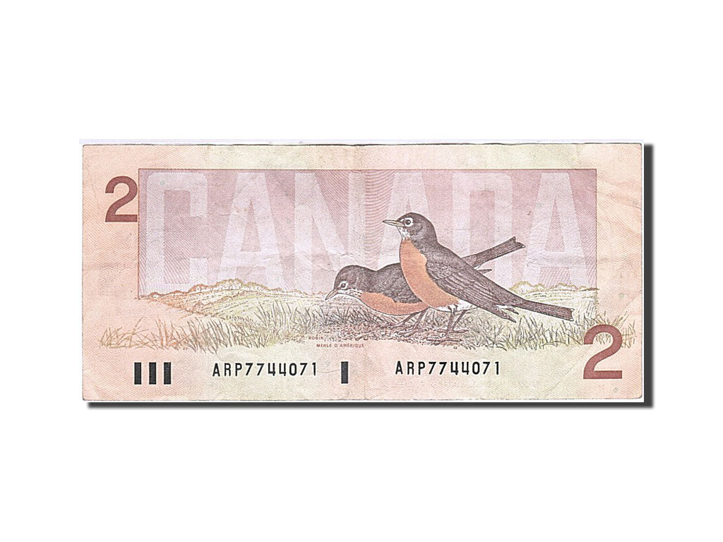 bancnota, 
  
  Canada, 
  
  2 dolari